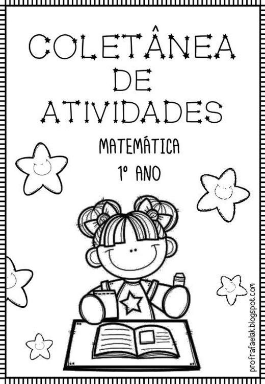 Capa: Atividades de Matemática – 1º e 2º ano