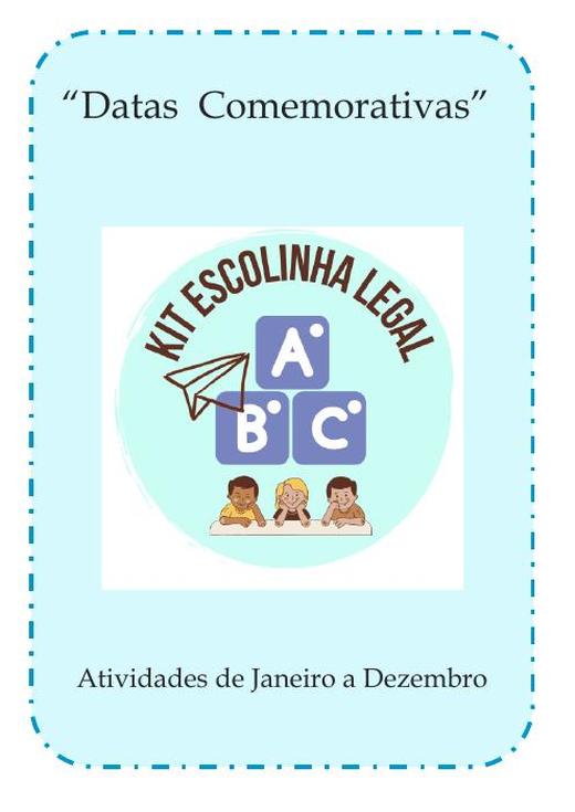 Capa: Atividades de Datas Comemorativas 1