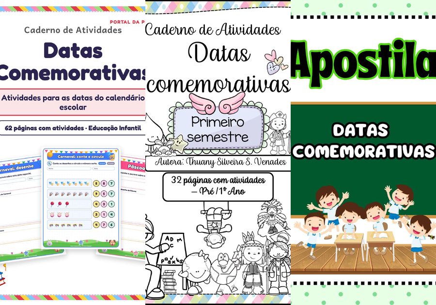 Capa: Kit Datas Comemorativas o Ano Todo